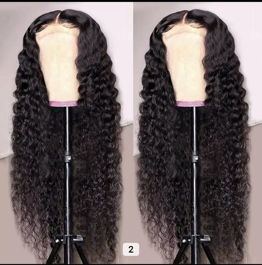 Loose Curls HD Lace Wig       Natural Virgin 100% Human Hair