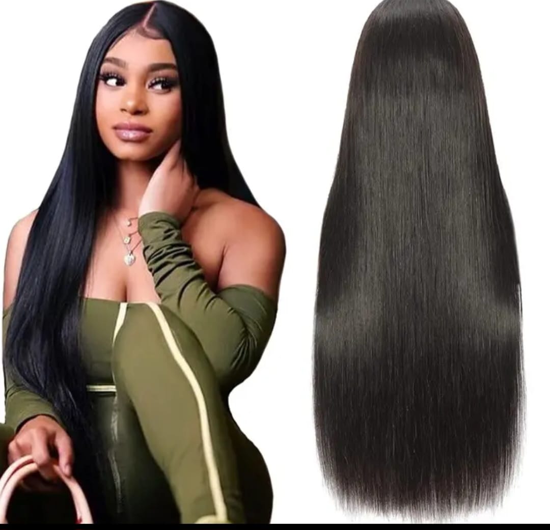 Glueless Natural Bone Straight HD Lace Wig       100% Unprocessed Human Hair